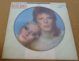 David Bowie Pin Ups Lp Special Limited Edition Picture Disc Rca Stunning