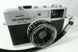Old Vintage Olympus 35 Rc Compact 35mm Film Camera