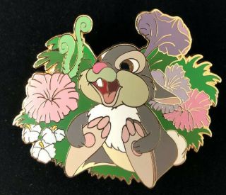 Disney Thumper Playing Flowers From Bambi Pin Le 1000 So Cute