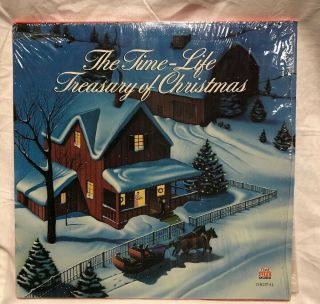 Time Life Treasury Of Christmas 3 Lp Record Box Set Stl 107 1986 Digital Rca