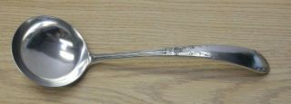 National Silver Co Large Ladle Punch No Monogram Made In Sheffield England