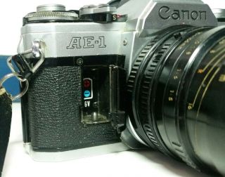 Canon AE - 1 35mm Vintage Film Camera with Sigma Zoom 35 - 105mm Lens 3