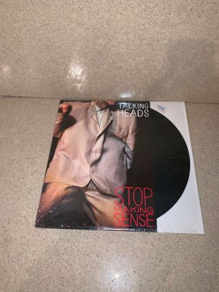 Talking Heads " Stop Making Sense " 1984 Vinyl Record/lp 925186 - 1 W/ Shrink (482)
