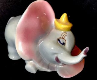 Dumbo Walt Disney American Pottery Figurine Cartoon Elephant 1940 