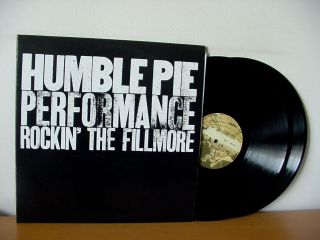 Humble Pie Performance Rockin’ The Fillmore 180 Gram 2lp Wax Cathedral Melt - 004