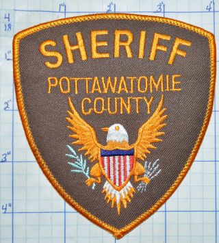 Oklahoma,  Pottawatomie County Sheriff Dept Patch