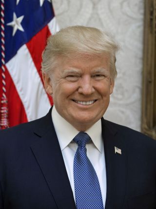 President Donald Trump Official Photo Portrait Smiling Poster White House,  8x10