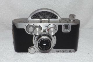 Vintage Univex Mercury Ii Model Cx 35mm Half Frame Film Camera