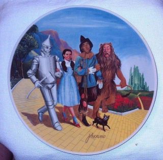 Knowles Decorative Plate 1979 The GRAND FINALE by James Auckland Wizard of Oz 3