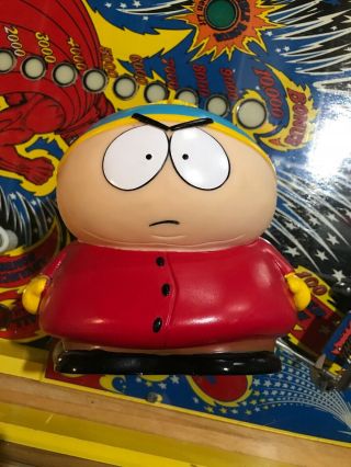 South Park Pinball Machine Cartman Character Backbox Topper Cond