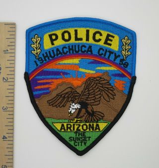 Huachuca City Arizona Police Patch Vintage