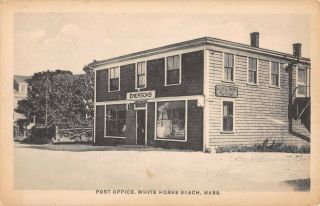 White Horse Beach,  Plymouth,  Ma Post Office & Emerson 