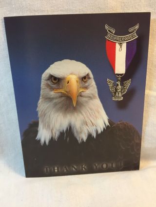 Bsa Eagle Scout 19 Thank You Notecards W/envelopes
