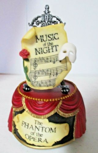 San Francisco Music Box Co Phantom Of The Opera Stage Base ‘music Of The Night’