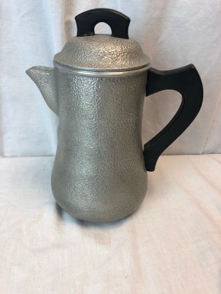Vintage Century Silver Seal Hammered Aluminum Pitcher - 8 Cup