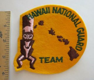 Hawaii National Guard Team Patch Vintage