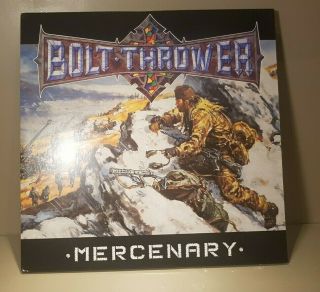 Bolt Thrower Mercenary Green Black Vinyl Metal Gem Metal Blade