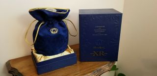 Crown Royal Whiskey Xr Extra Rare Blue Bag,  With Empty Bottle And Box