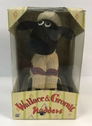 1989 Vintage Wallace And Gromit Nodder (shaun The Sheep) Usa Seller