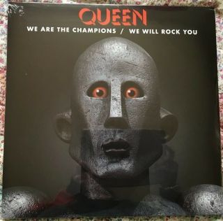 Queen ‎– We Are The Champions / We Will Rock You Lp (12 ") Black Friday Rsd