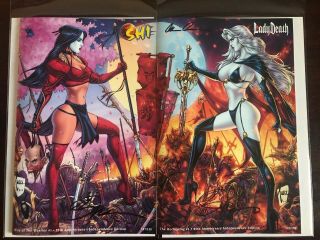 2019 Sdcc Exclusive Shi Way Of The Warrior 1,  Lady Death The Reckoning 1