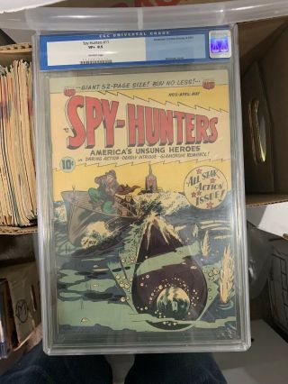 Spy Hunters 11 Cgc 8.  5 Vf,