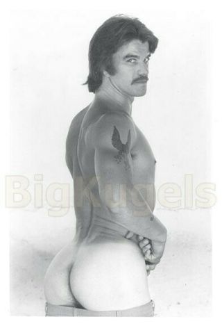 1980s Vintage Colt Male Nude Dusty Dillon Masculine Tattooed Musclebeefcake