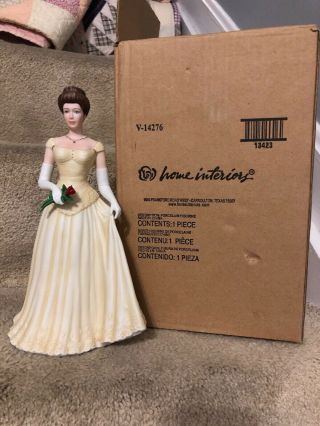 Homco Home Interiors Porcelain Figurine 13423 - 07 Belle Of The Ball 2007