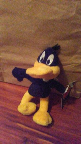 Daffy Duck 1999 Warner Brothers Studio Store Looney Tunes Plush Mini Bean Bag