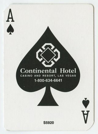 Ace Of Spades - Continental Hotel [245]
