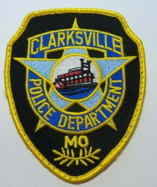 Old Clarksville Missouri Police Patch