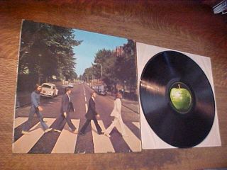 Beatles Uk Lp 1969 Abbey Road 1st Press Apple