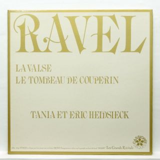 Tania & Eric Heidsieck - Ravel La Valse,  Tombeau De Couperin Cassiopee Lp Ex,