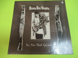 Stevie Ray Vaughn The Axe That Grinds Lp Ex