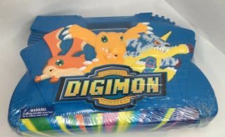 Digimon Digital Monsters 3 - D Activity Case Craft Stickers Colored Pencils Nos