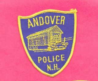 Hampshire - Very Old - Covered Bridge - O/s - Andover Police Department