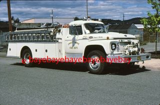 Fire Apparatus Slide,  Engine 23,  Sweet Home / Or,  1967 Ford / Western States