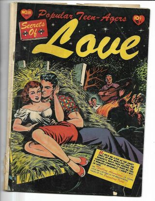 Popular Teenagers 10 Secrets Of Love Star Pub 1950 L B Cole