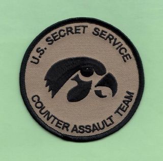 B4 1 Usss Cat Counter Assault Fed Police Patch Secret Service Executive Agent