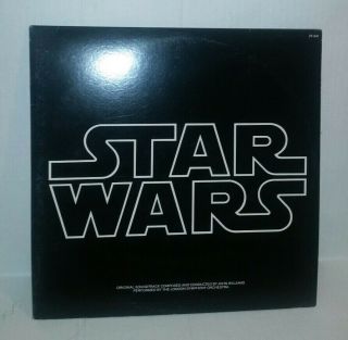1977 Star Wars Soundtrack Double Vinyl Lp Record Album John Williams