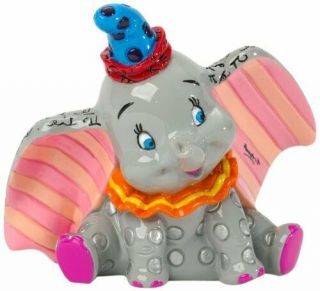 Britto Disney Dumbo Collectable Mini Figurine Vibrant Colours Gift Boxed
