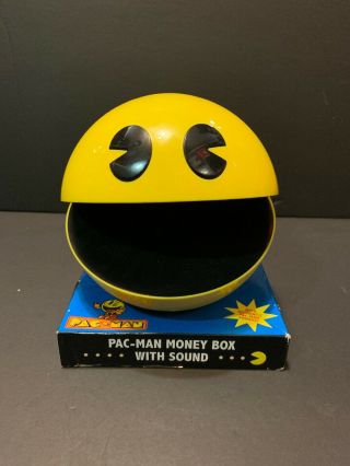 Pac Man Coin Bank Pac - Man Money Box With Sound.  Iconic Large Great Display