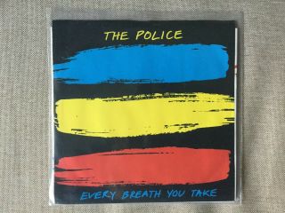 The Police " Every Breath You Take " (1983) Promo Us 1st Pressing 7 " Vinyl Single