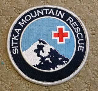 Sitka Mountain Rescue Patch,  Alaska