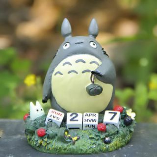 Studio Ghibli My Neighbor Totoro Perpetual Calendar Japanese Anime Figure