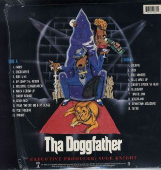 Snoop Doggy Dogg - Tha Doggfather ' 96 2xLP US ORG Nate Dogg Tha Dogg Pound 2