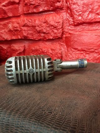 Shure 55s Unidyne Vintage Microphone 1950’s For Parts/ Restoration A8