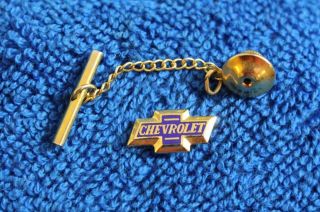 Chevrolet Bowtie Tie Tack Hat Lapel Pin Accessory Camaro Impala Vette Truck