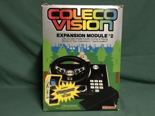 Vintage 1982 Colecovision Expansion Module 2 Video Game System Ex