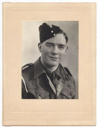 Ww2 British Soldier - Vintage Photograph By Mower Of Bath